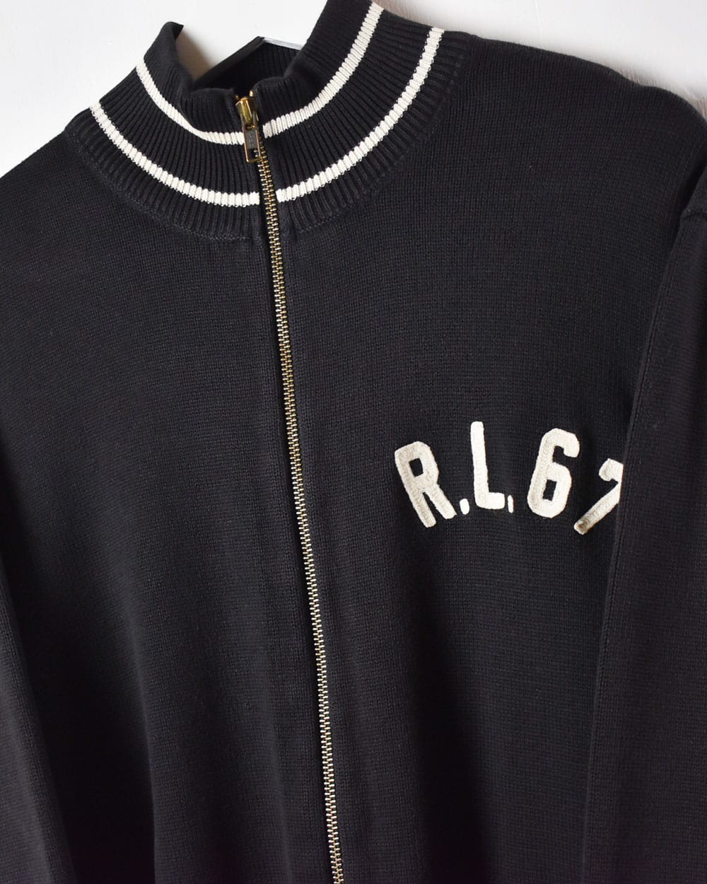 Polo Jeans Co Ralph Lauren Zip-Through Knitted Sweatshirt - Small