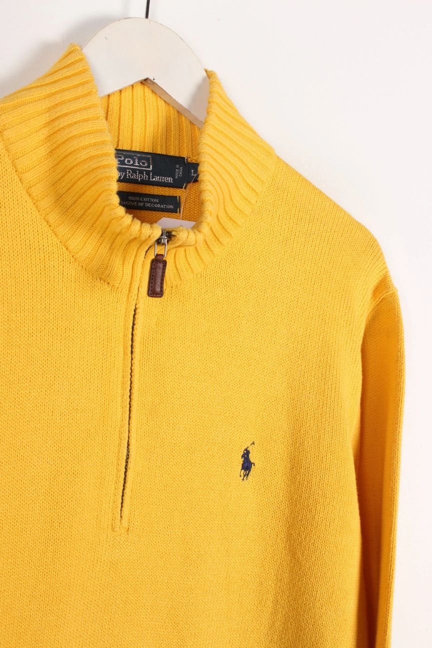 90's Ralph Lauren 1/4 Zip Sweatshirt Large